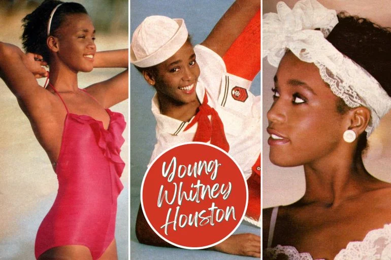Young Whitney Houston rocked as a model before she became a superstar (1980s)