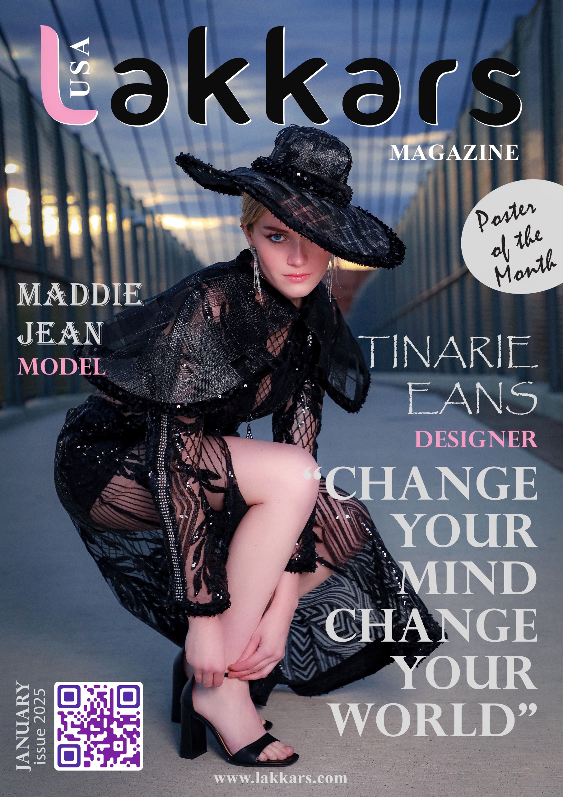 Tinarie Eans | Maddie Jean | Lakkars Magazine