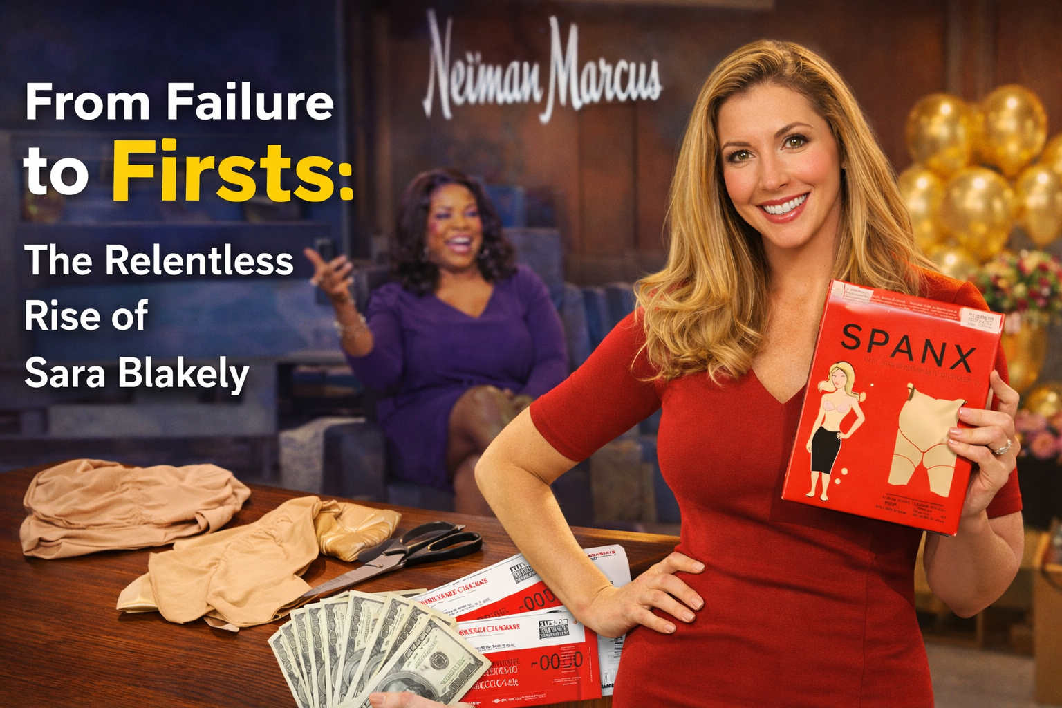 From Failure to Firsts: The Relentless Rise of Sara Blakely